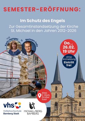 Das Veranstaltungsplakat zur Semestereröffnung